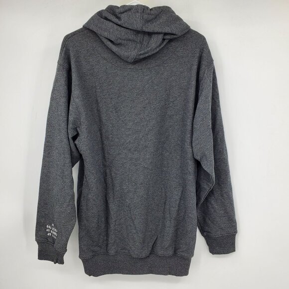 All American Roughneck Here To Work Easy Living French Terry Hoodie Small - Picture 4 of 10